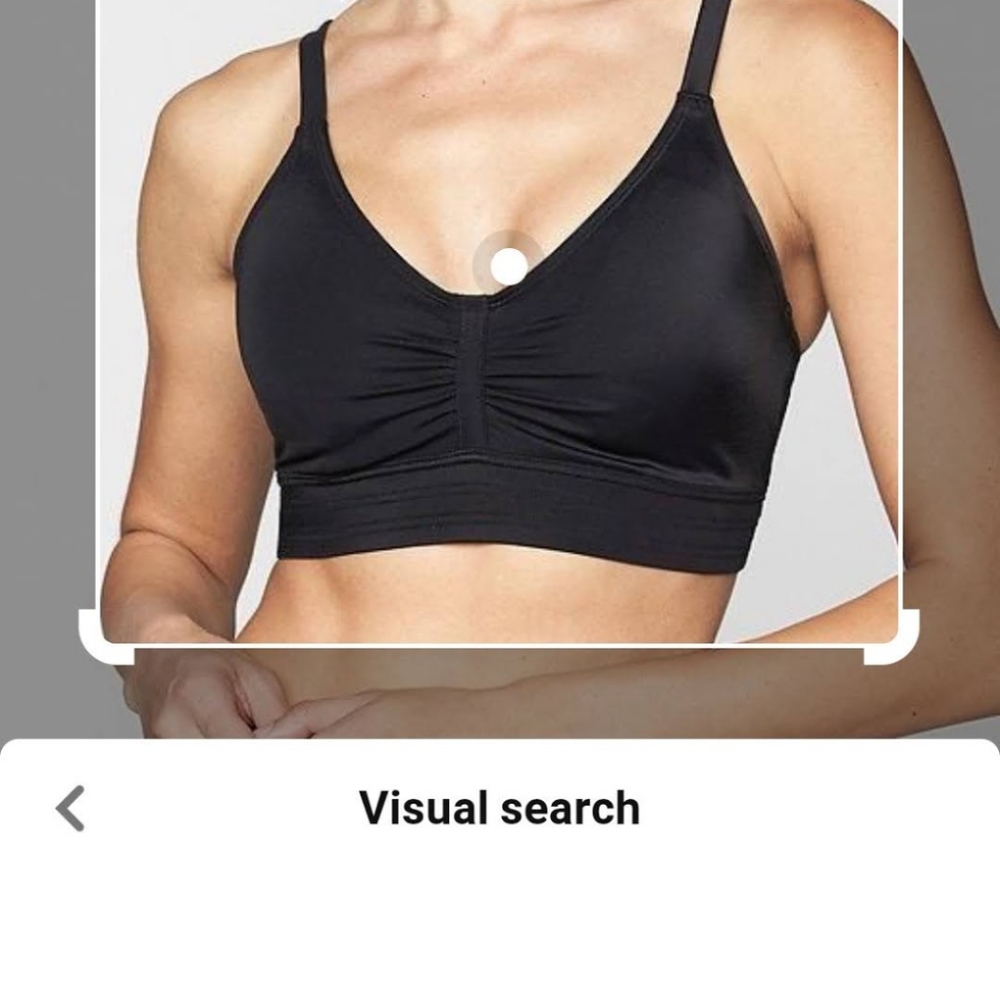Athleta Black Bra swim